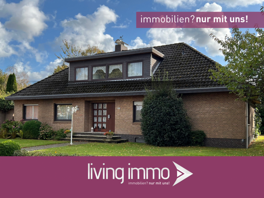 Vorderansicht Einfamilienhaus Uplengen