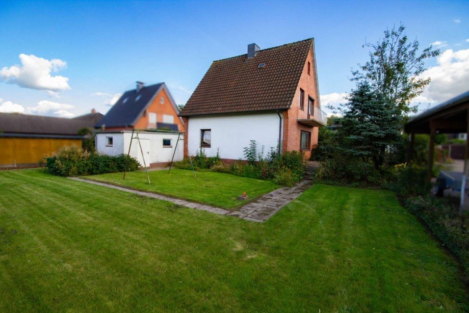 Garten Einfamilienhaus Brake