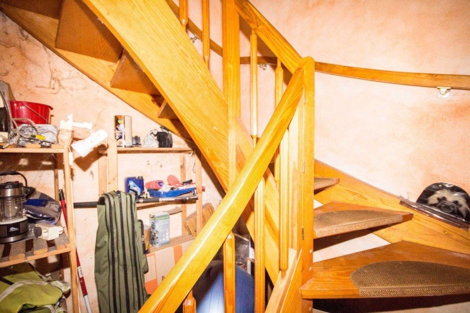Treppe zum OG Doppelhaush�lfte Oldenburg