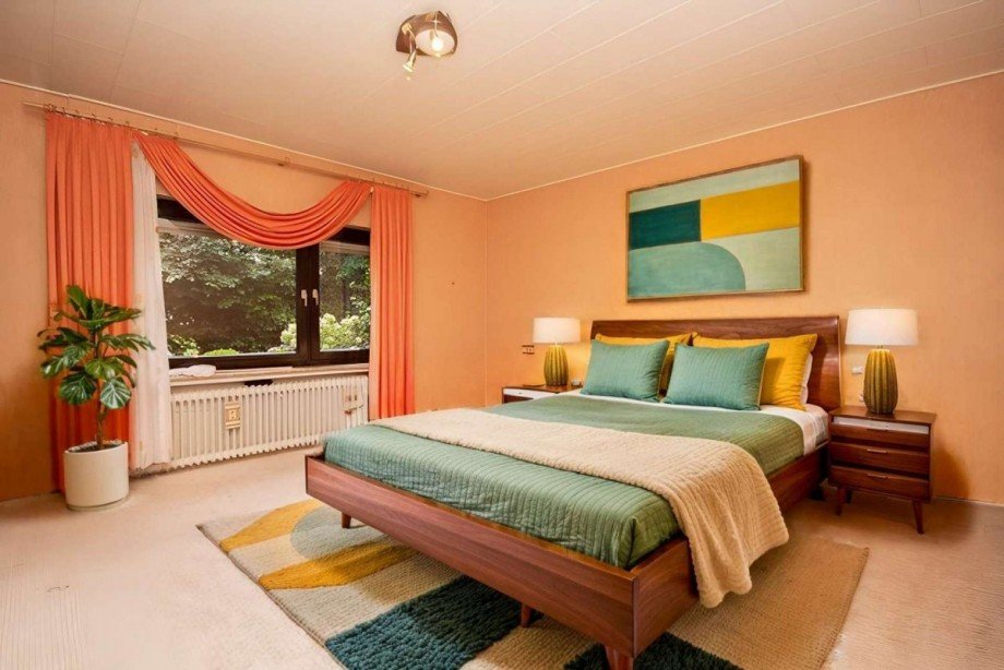 Schlafzimmer EG Einfamilienhaus Uplengen