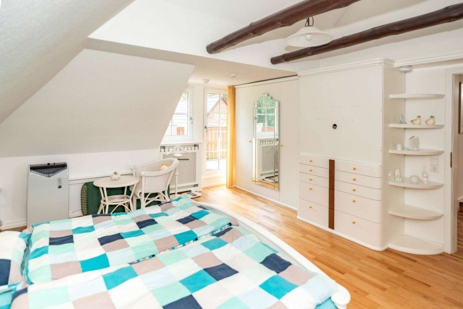 Schlafzimmer OG Haus Hude