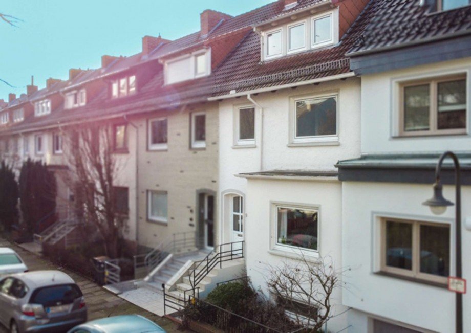 Hausansicht Reihenmittelhaus Bremen
