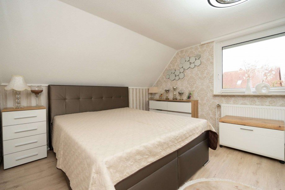 Schlafzimmer 1 Reihenendhaus Oldenburg