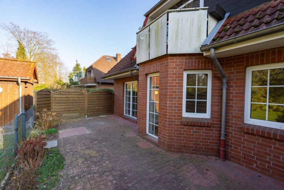 Terrasse Erdgeschosswohnung Oldenburg