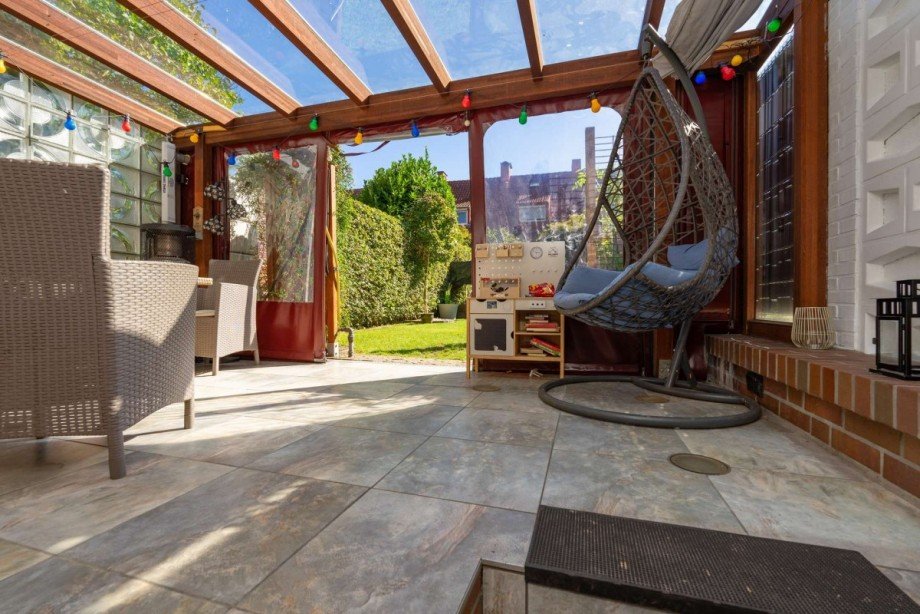 Terrasse 1/2 Reihenmittelhaus Bremen