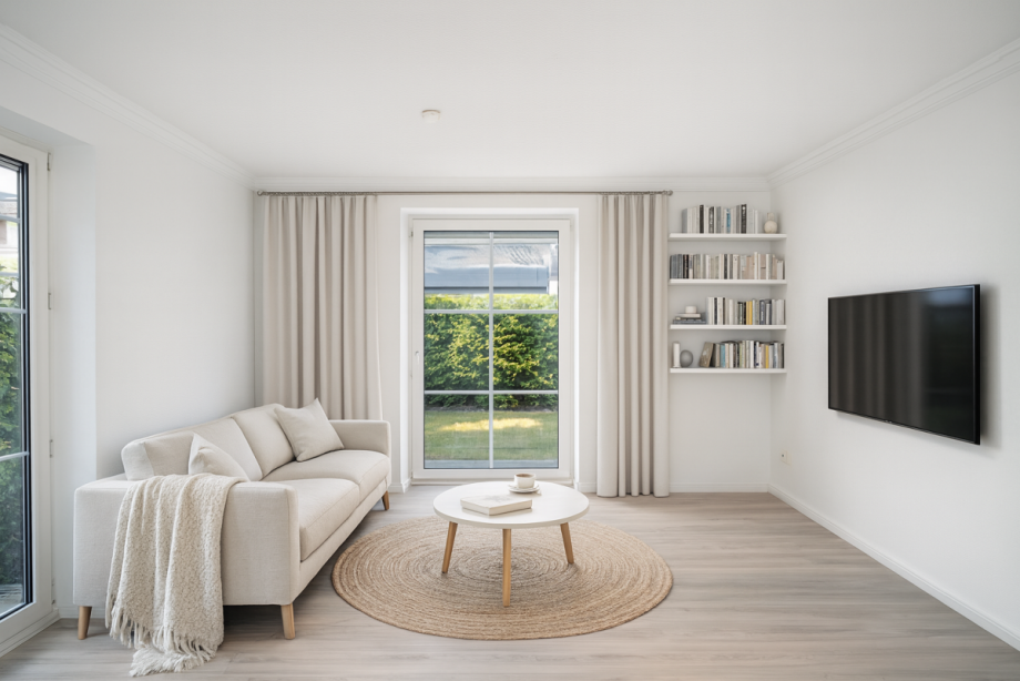 Wohn- und Esszimmer 1/2 Erdgeschosswohnung Ritterhude