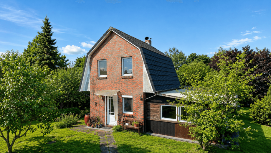 Au�enansicht Ferienhaus Sande