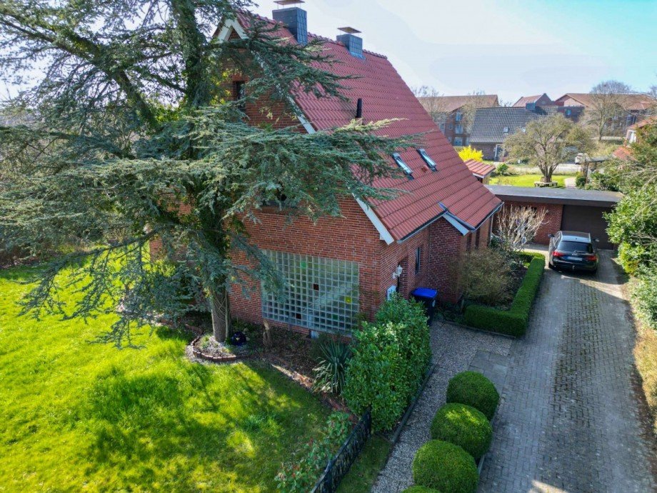 Stra�enansicht Einfamilienhaus Wangerland