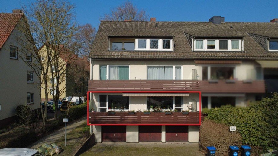 Hausansicht Wohnung Bremen