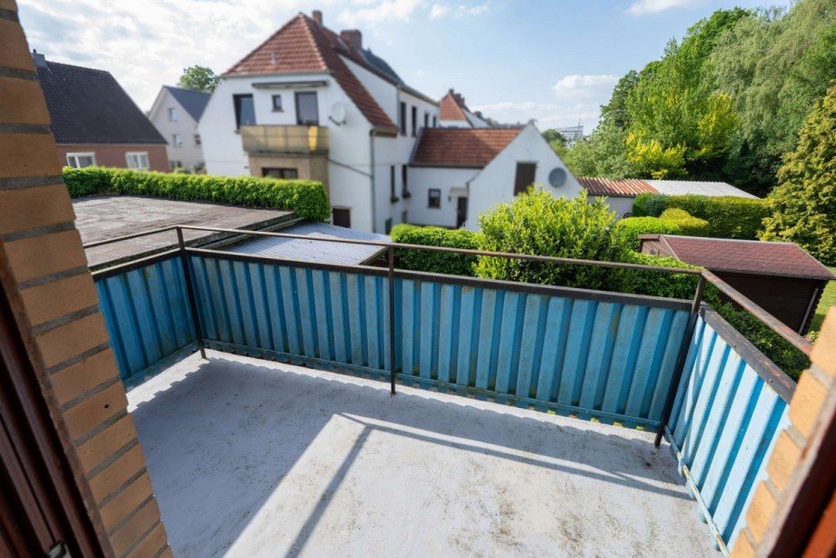 Balkon Nebenhaus Doppelhaush�lfte Bremen