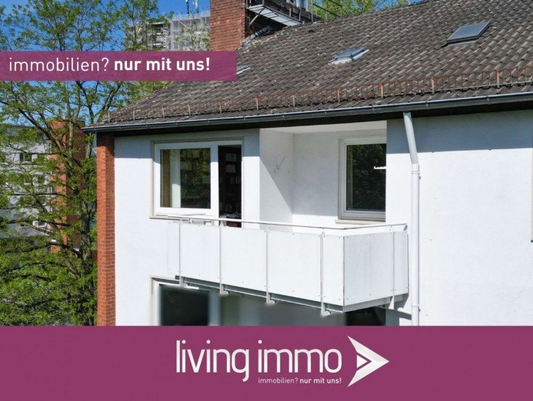 Hinteransicht Bremen Etagenwohnung Sch�ne Eigentumswohnung im 3. OG mit Loggia