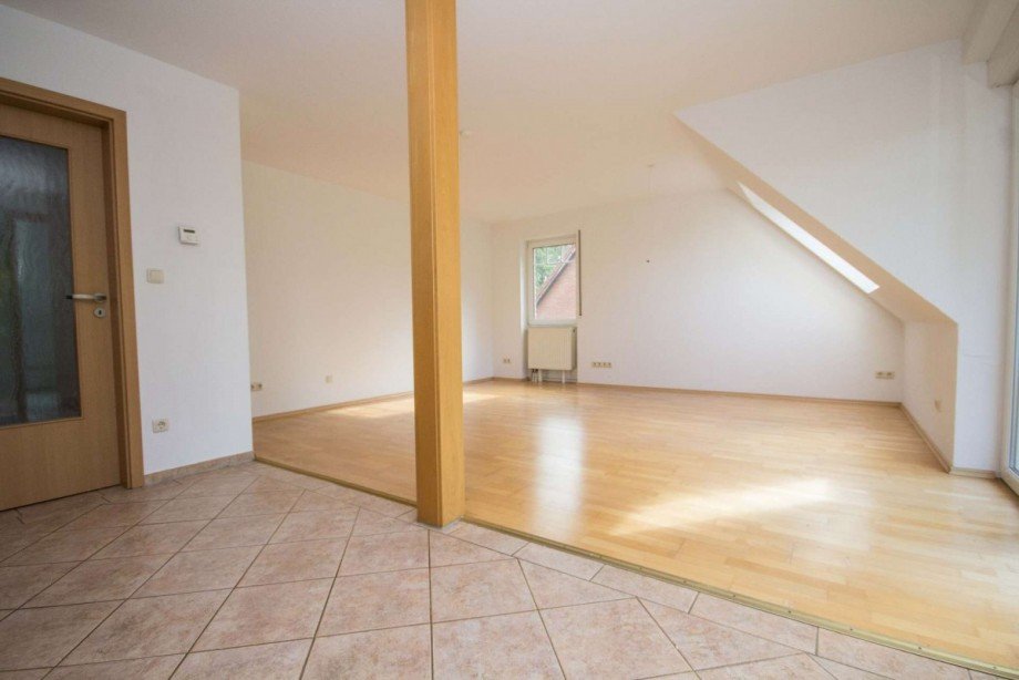 Wohn- und Esszimmer Maisonettewohnung Oldenburg