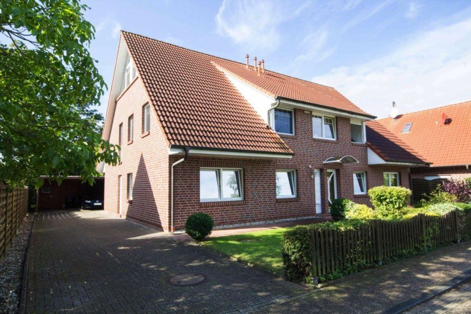 Seitenansicht Maisonettewohnung Oldenburg