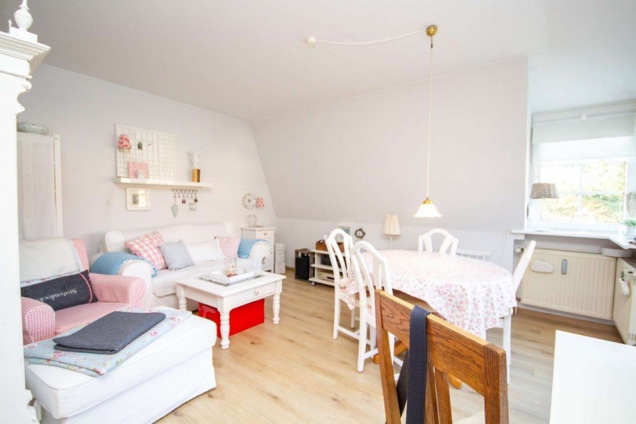 Wohnzimmer 2 Dachgeschosswohnung Soltau