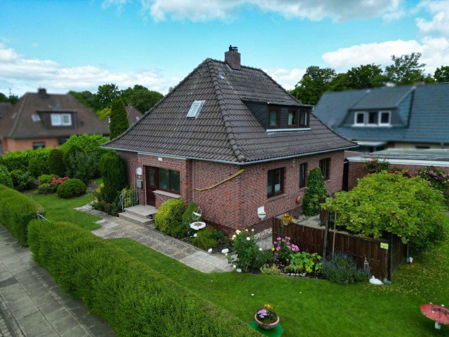 Hausansicht Einfamilienhaus Brake (Unterweser)