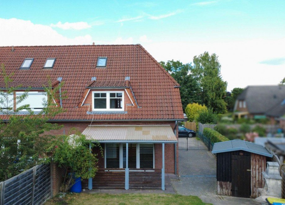 Hinteransicht Haus Rotenburg (W�mme)