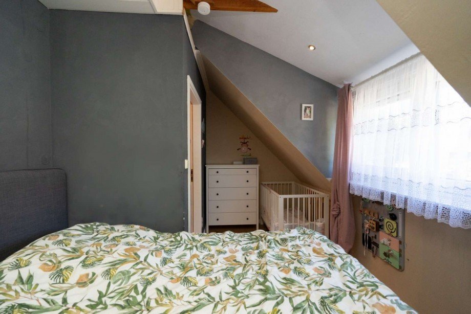 Nische im Schlafzimmer Reihenmittelhaus Bremen