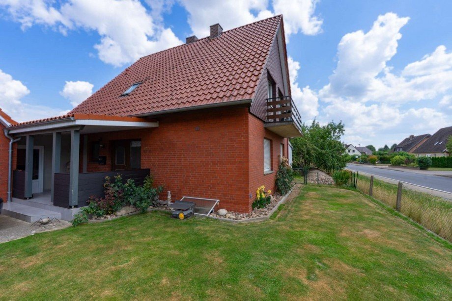 Seitenansicht Einfamilienhaus Affinghausen