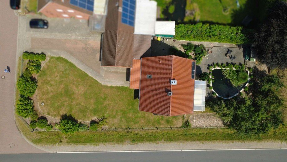 Drohnenaufnahme Einfamilienhaus Affinghausen