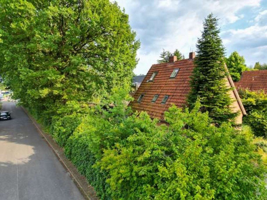 Seitenansicht Grundst�ck Wiefelstede