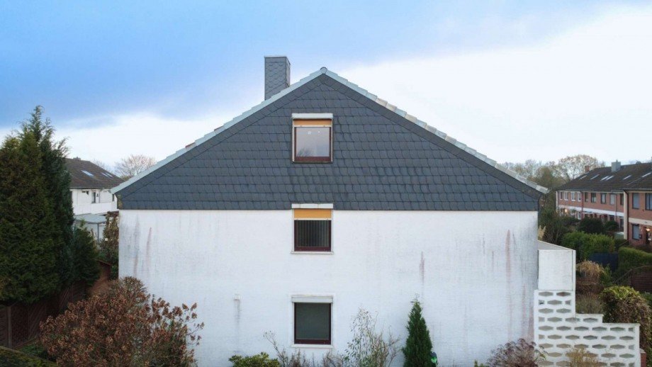 Seitenansicht Reihenendhaus Schwanewede