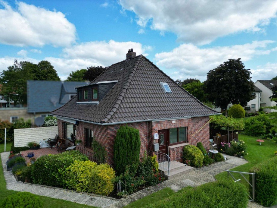 Hausansicht Einfamilienhaus Brake (Unterweser)