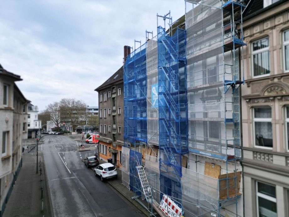 Vorderansicht rechts Mehrfamilienhaus Dortmund