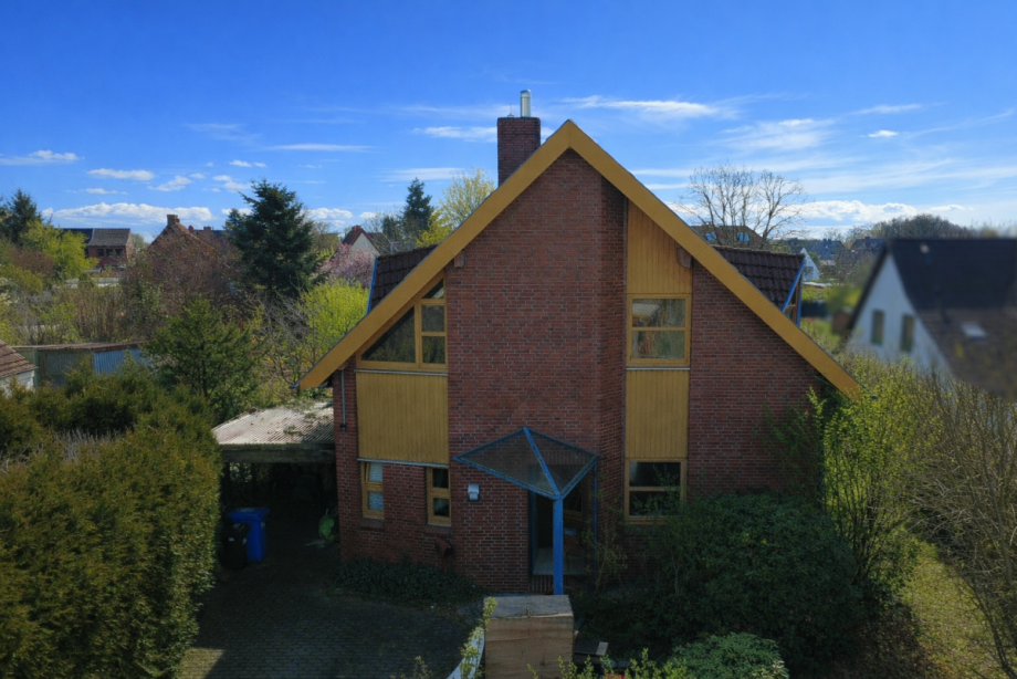 Hausvorderansicht Einfamilienhaus Ritterhude