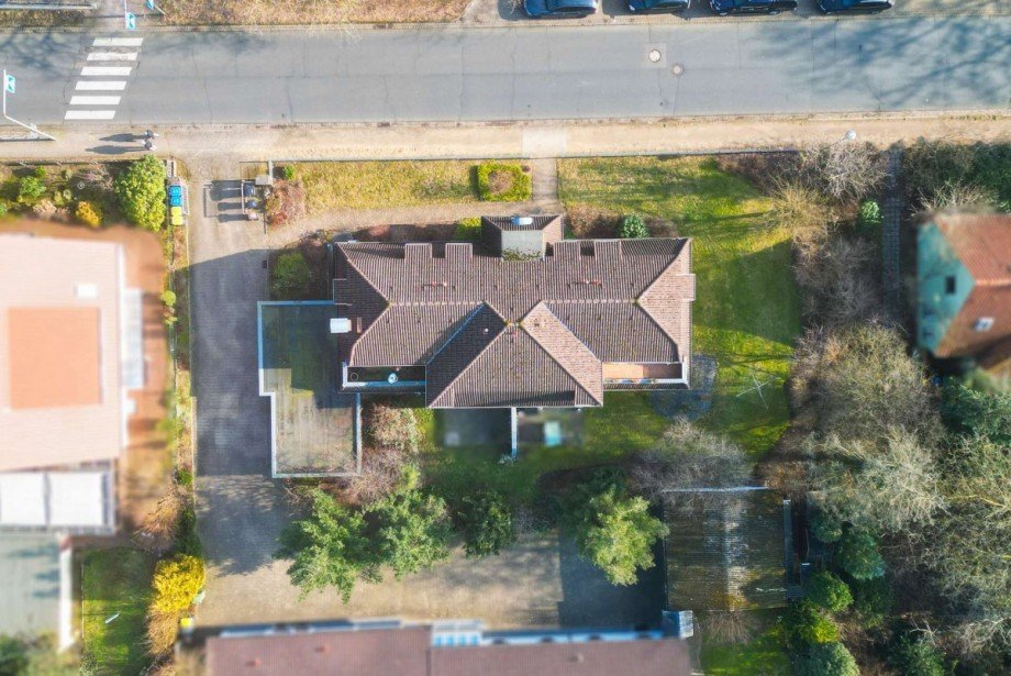 Vogelperspektive Dachgeschosswohnung Soltau