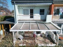 Terrasse Raumwunder Reihenendhaus mit Garage und Garten in Bremen-Lesum
