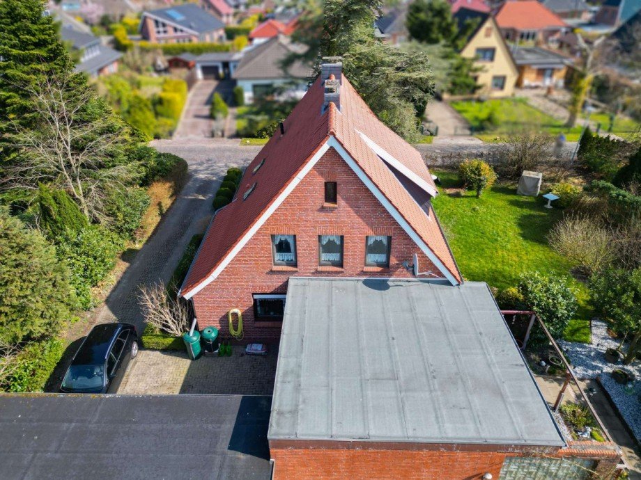 R�ckansicht 1 Einfamilienhaus Wangerland