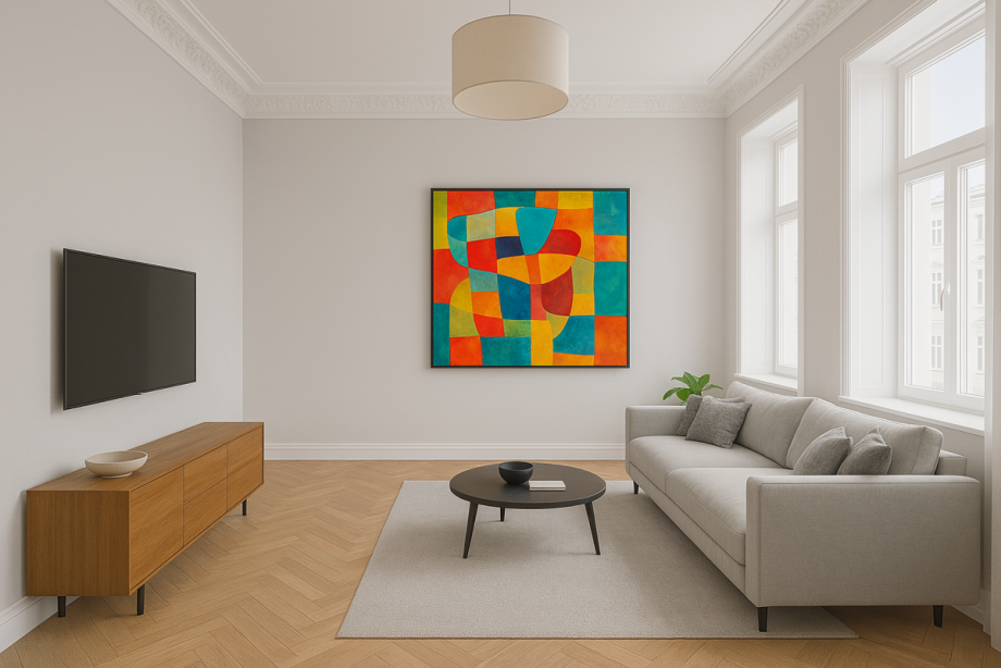 Wohnzimmer 1/2 Etagenwohnung Bremen