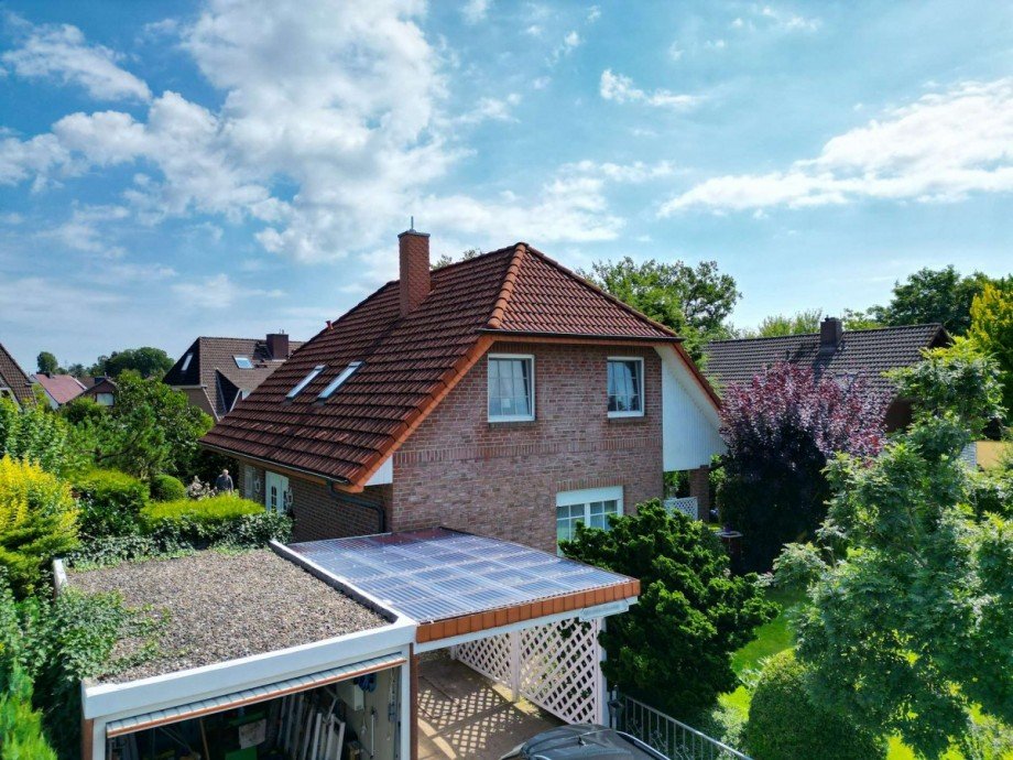 Hausansicht Drohne Haus Henstedt-Ulzburg