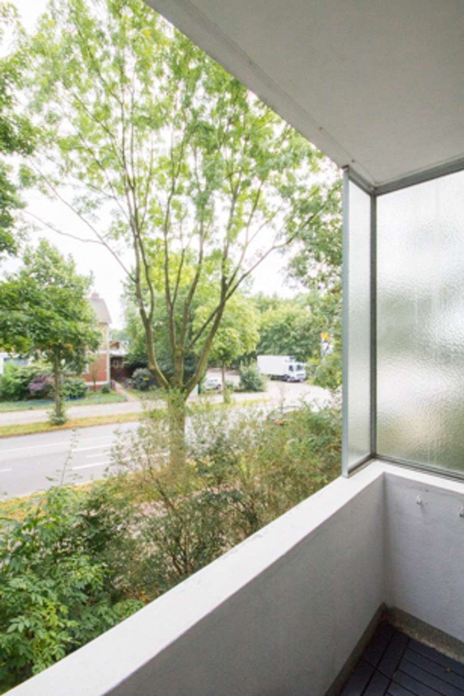 Blick vom Balkon Wohnung Bremen