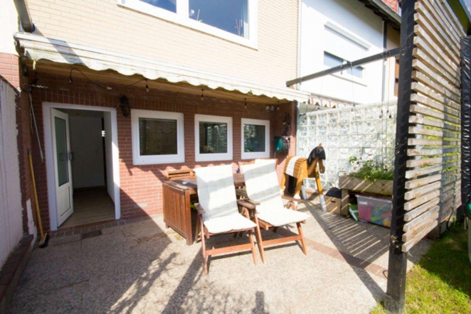 Terrasse Reihenmittelhaus Bremen