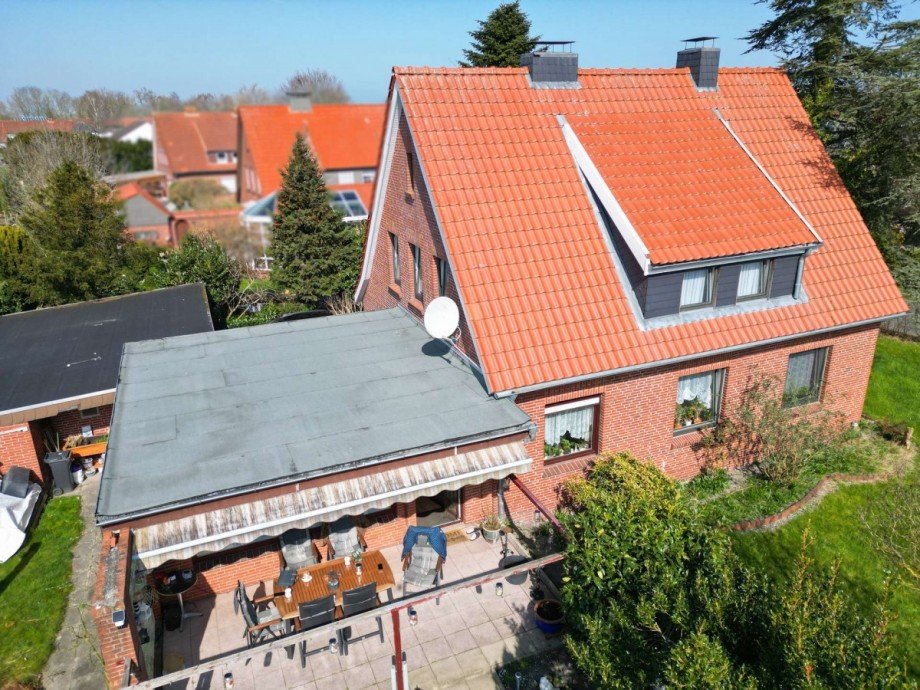 Seitenansicht Einfamilienhaus Wangerland