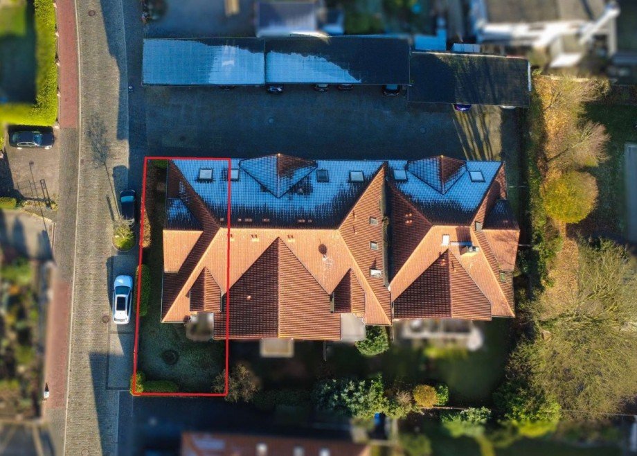 Vogelperspektive Erdgeschosswohnung Ritterhude
