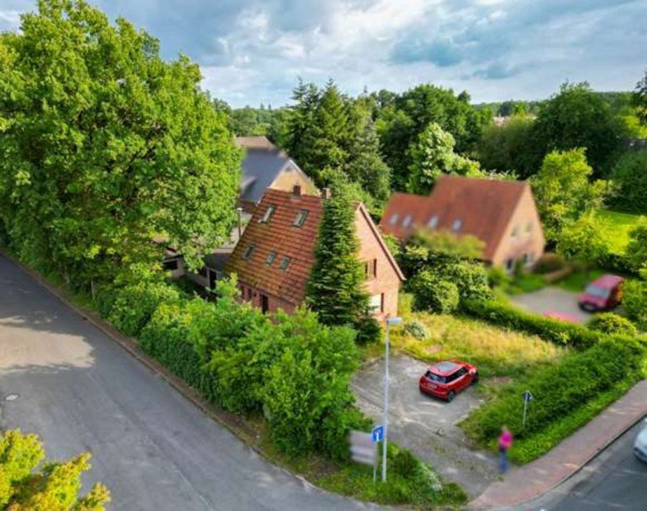 Frontansicht 2 Grundst�ck Wiefelstede