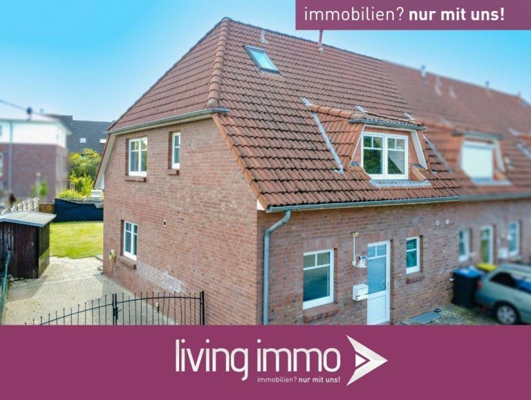 Hausvorderansicht Rotenburg (W�mme) Haus Reihenendhaus BJ 1992 mit Garten und vielen Extras