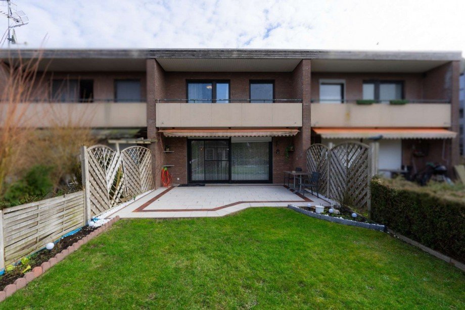 Hausansicht hinten Reihenmittelhaus Bad Zwischenahn