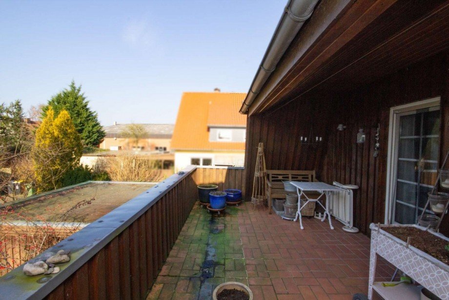 Loggia Dachgeschosswohnung Soltau