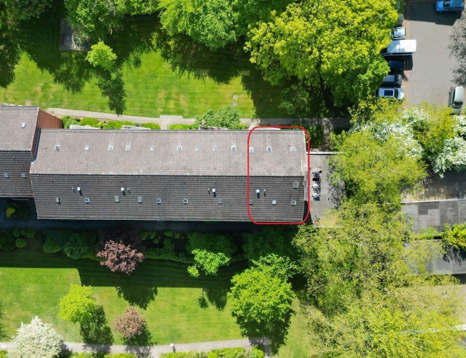 Vogelperspektive Etagenwohnung Bremen